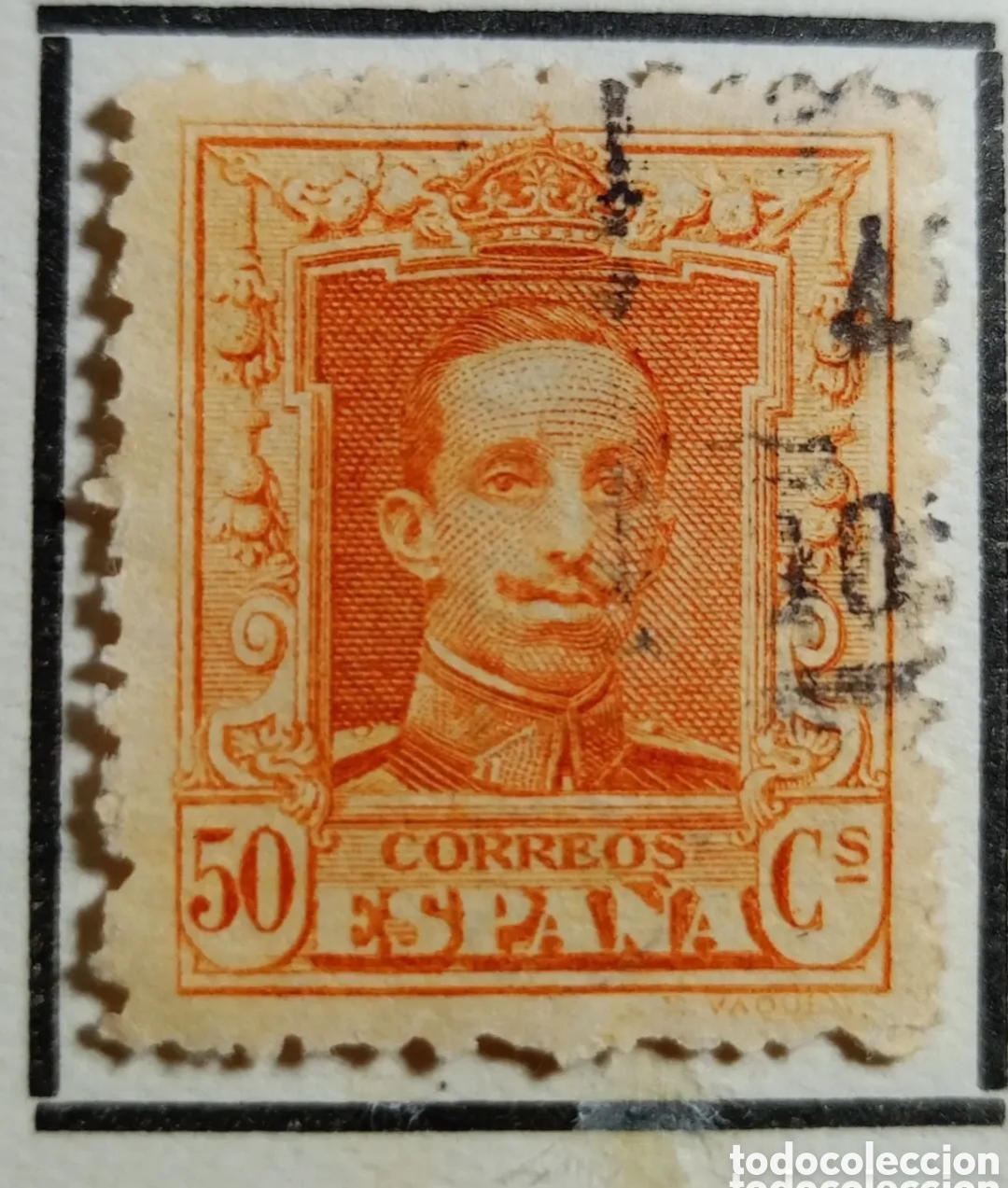 Timbres: Sello 1922-1929-ESPA&Ntilde;A ALFONSO XIII 50 c naranja