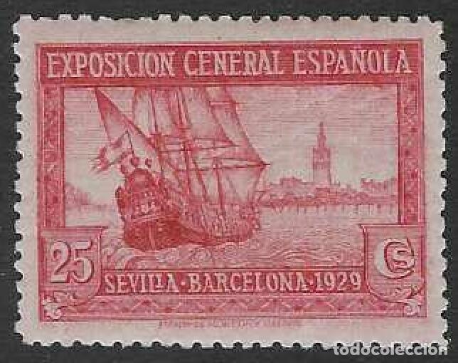 Selos: EDIFIL 440 PRO EXPOSICIONES DE SEVILLA Y BARCELONA 1929. MNH **