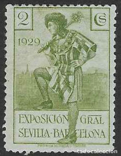 Stamps: EDIFIL 435 PRO EXPOSICIONES DE SEVILLA Y BARCELONA 1929. MNH **