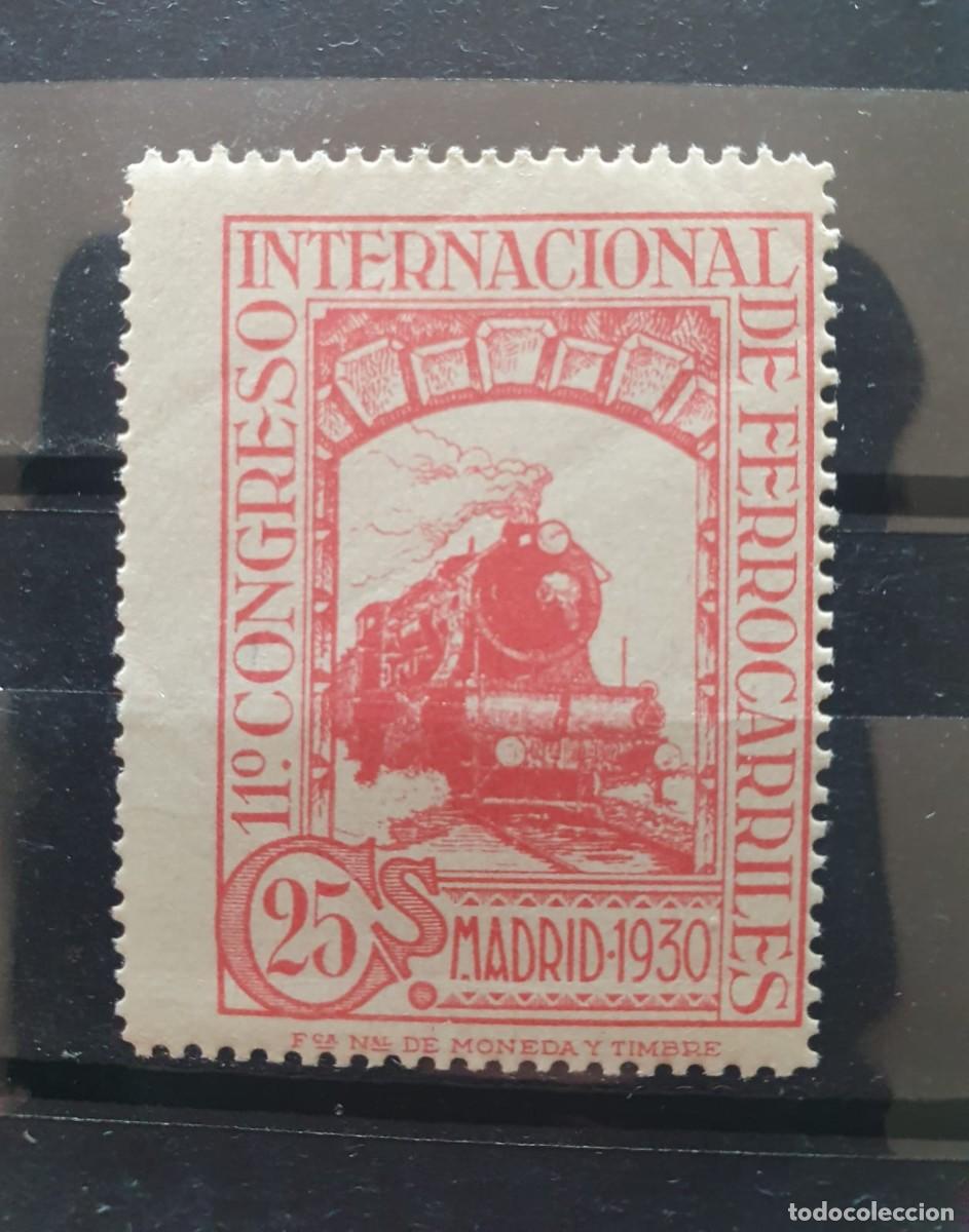 Selos: EDIFIL 475 * FERROCARILES ESPA&Ntilde;A 1930