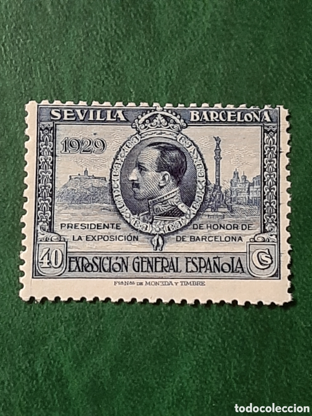 Selos: Edifil 442. Pro Exposiciones de Sevilla y Barcelona. A&ntilde;o 1929.