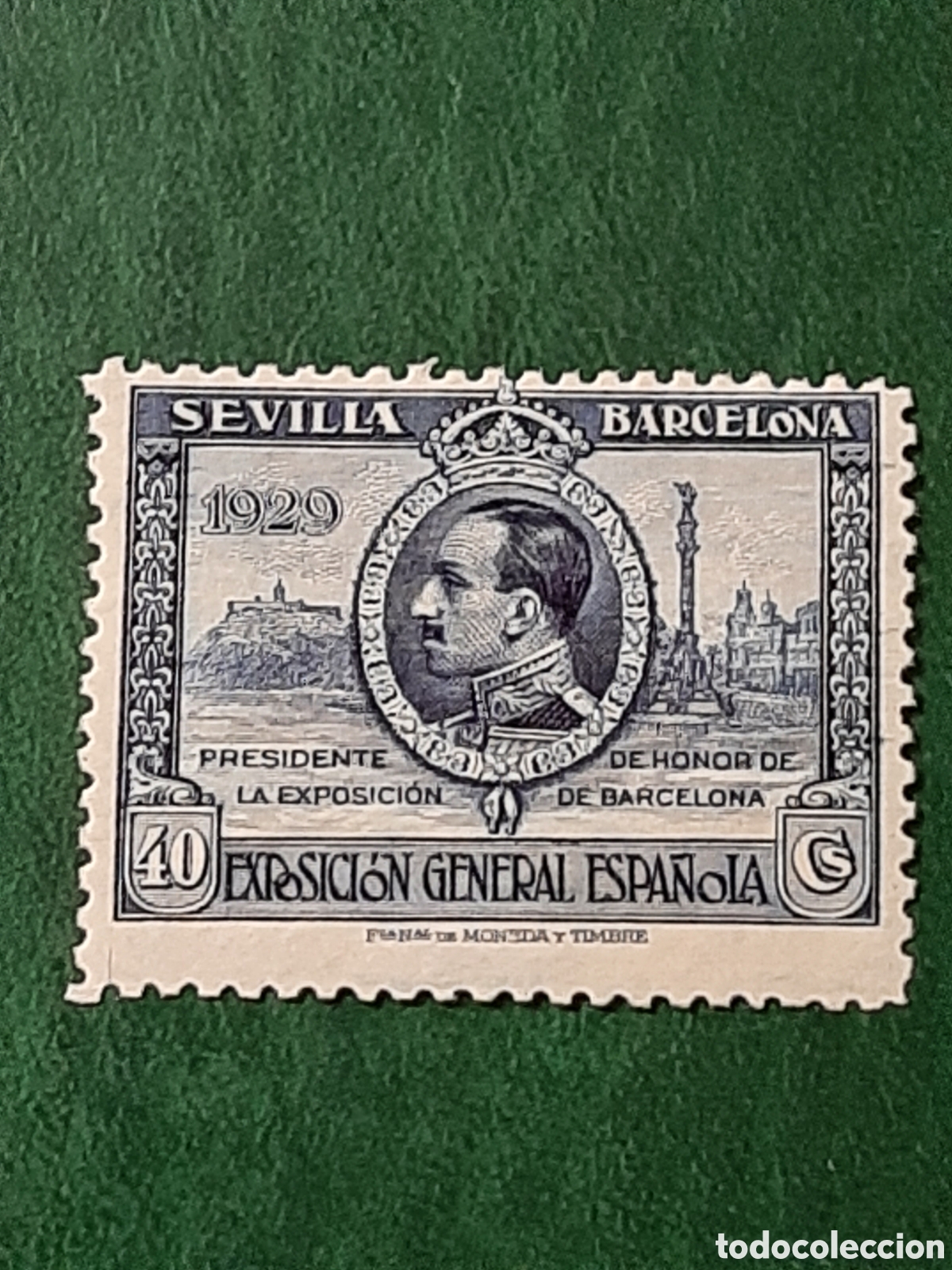 Selos: Edifil 442. Pro Exposiciones de Sevilla y Barcelona. A&ntilde;o 1929.