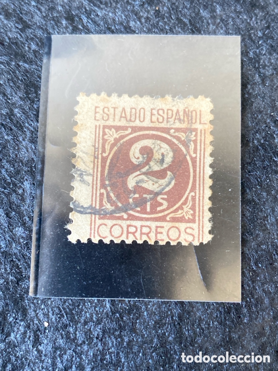 Sellos: Sello de 2 cts del estado espa&ntilde;ol