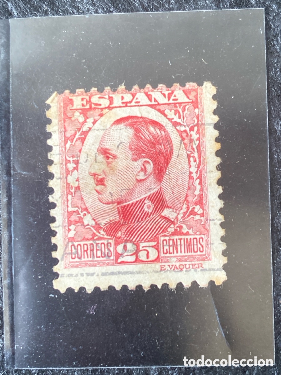 Sellos: Sello de 25 cts de Alfonso Xlll
