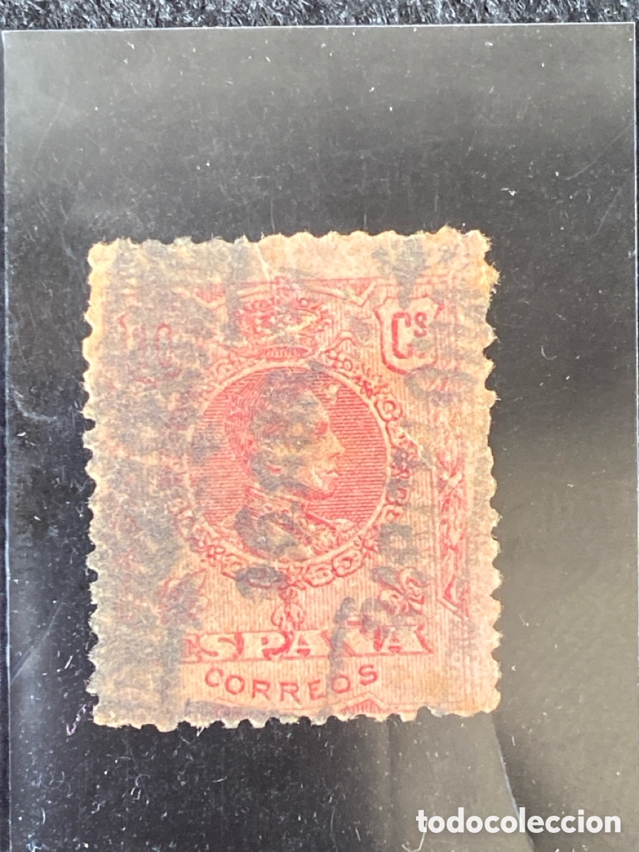 Sellos: Sello Alfonso Xlll de 40cts