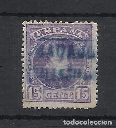 Sellos: ALFONSO XIII CADETE CARTERIA VALENCIA BADAJOZ