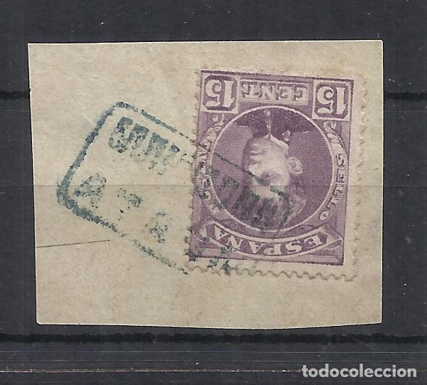 Sellos: ALFONSO XIII CADETE CARTERIA ATAUN GUIPUZCOA