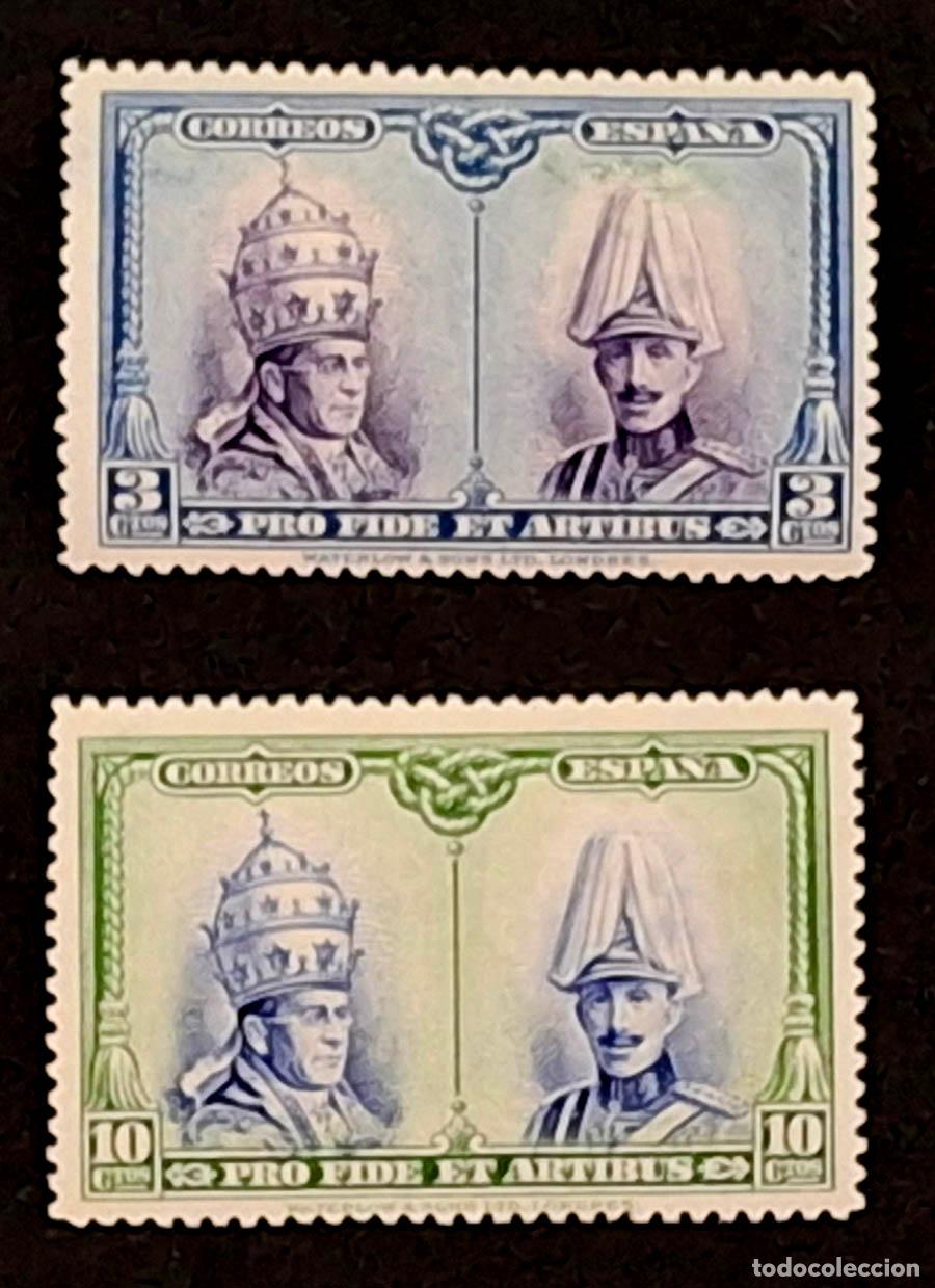 Timbres: 1928 - 2 sellos Pro-Catacumbas