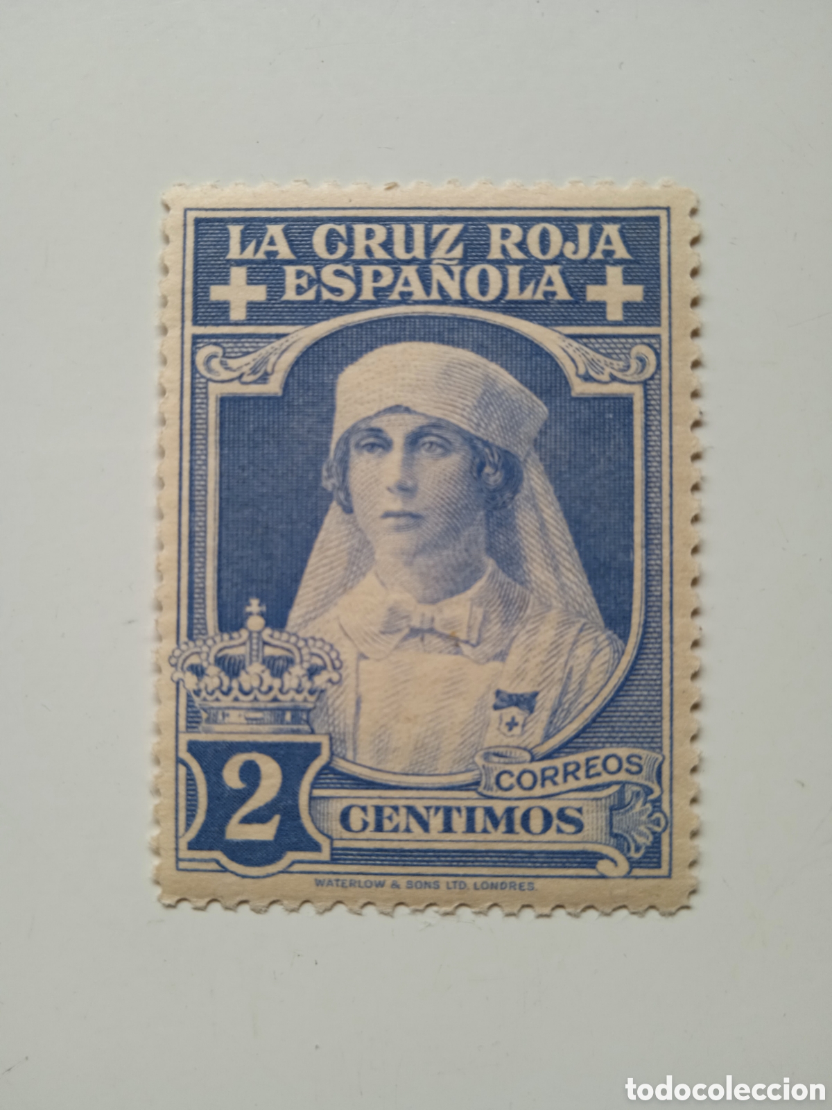Sellos: Edifil 326 Pro Cruz Roja espa&ntilde;ola ** (1926)