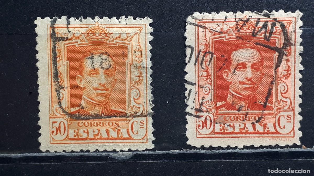 Sellos: Espa&ntilde;a. a&ntilde;o 1922. &deg;.. EDIFIL 320. VARIEDAD DE COLOR.