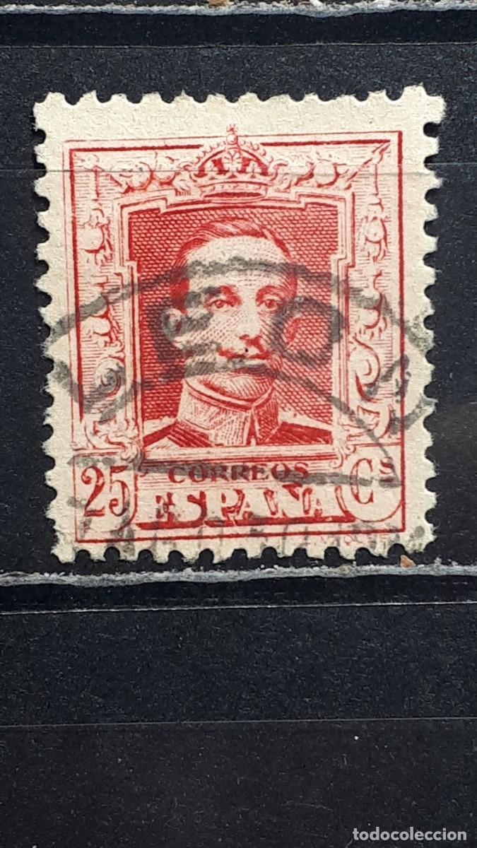 Sellos: Espa&ntilde;a. a&ntilde;o 1922. &deg;. Matasello de LE&Oacute;N. EDIFIL 317.