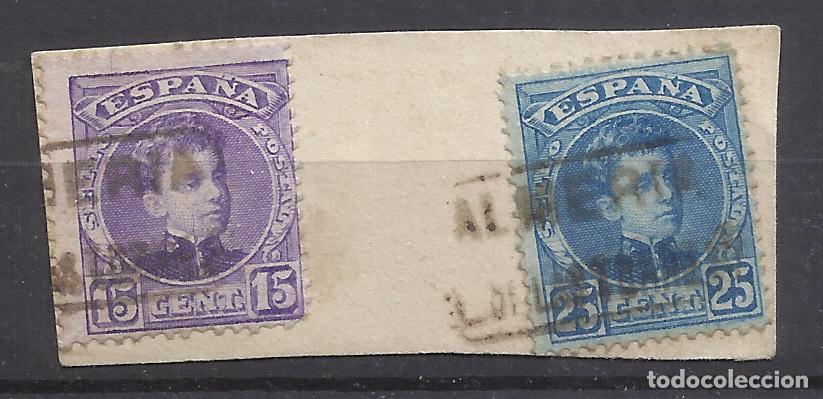 Sellos: ALFONSO XIII CADETE CARTERIA lucainena de las torres ALMERIA