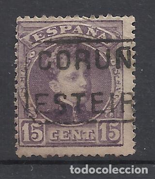 Sellos: ALFONSO XIII CADETE CARTERIA ESTEIRO DE MUROS CORU&Ntilde;A