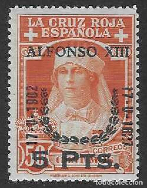 Sellos: EDIFIL 385 XXV ANIVERSARIO JURA DE LA CONSTITUCI&Oacute;N 1927. MNH **