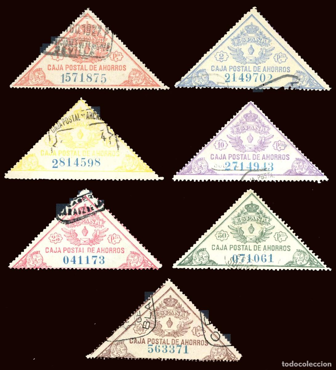 Sellos: Espa&ntilde;a - Caja Postal de Ahorros - G&aacute;lvez o 10/14+ 2 valores S/Cat (10 Ptas. y 25 Ptas.)