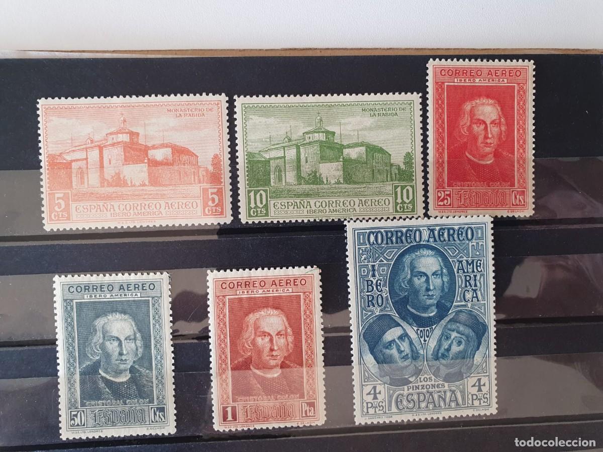 Sellos: EDIFIL 559 a 564 */** DESCUBRIMIENTO AMERICA ESPA&Ntilde;A 1930