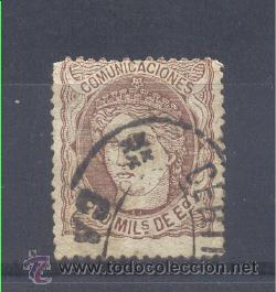 Sellos: EDIFIL 109 USADO - Foto 1