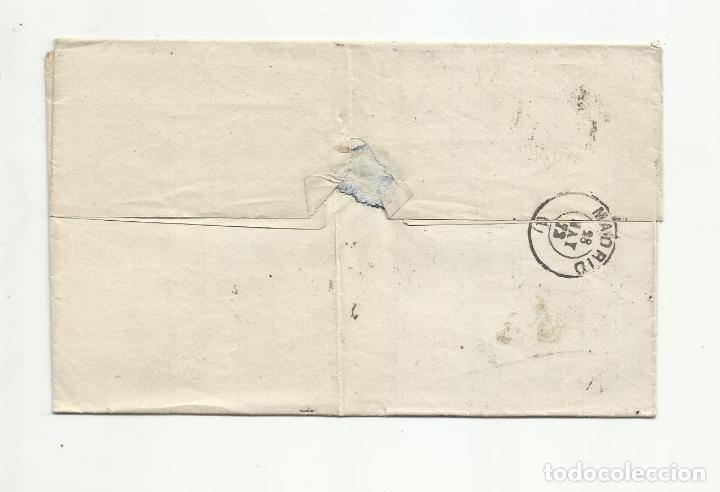 Sellos: circulada 1872 a madrid - Foto 2