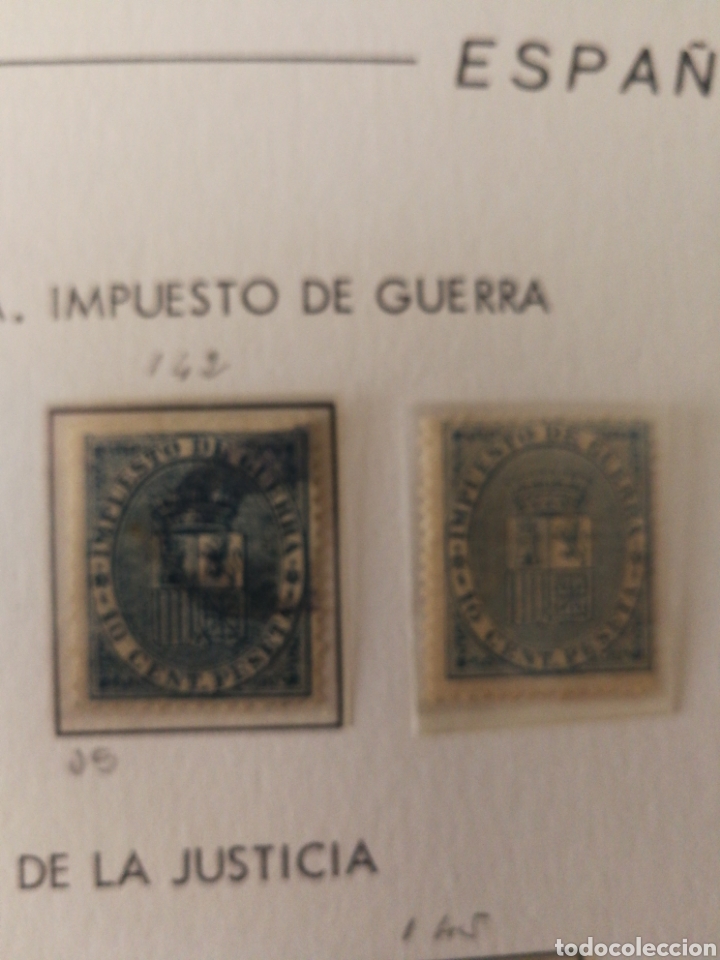 Sellos: edifil 141/142 - Foto 2