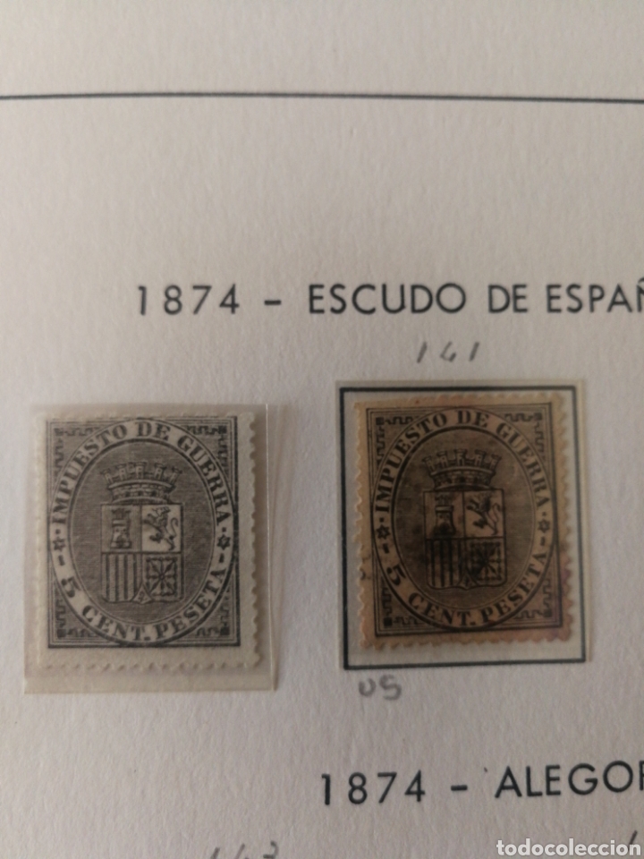 Sellos: edifil 141/142 - Foto 1