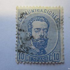 Sellos: SELLO ESPAÑA DE 1872 ,AMADEO I 10 C. EDIFIL 121 , USADO, . CENTRADO BONITO