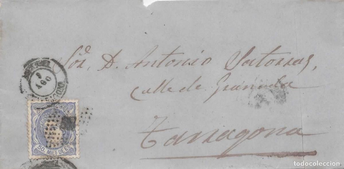 Sellos: CC A TARRAGONA 1870? - Foto 1