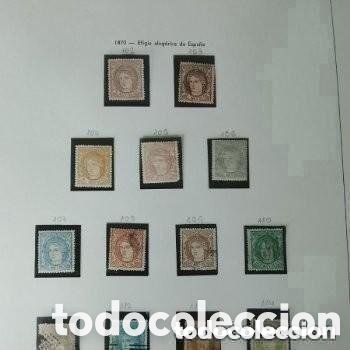 Sellos: EFIGIE ALEGORICA . ESPA&Ntilde;A 1870. EDIFIL 102/114 - COMPLETA. NUEVOS Y USADOS.LOS DE LAS FOTOS
