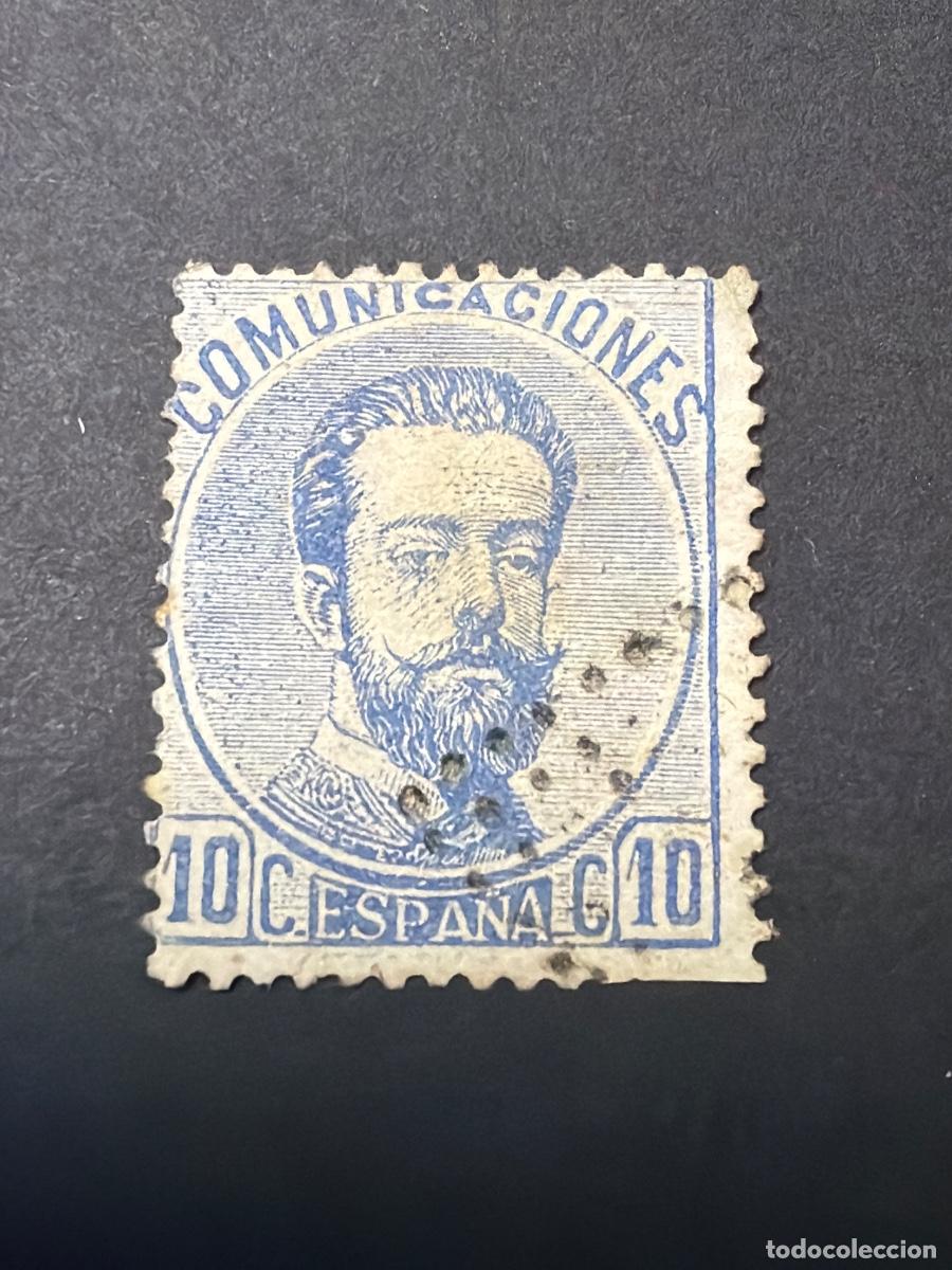Sellos: ESPA&Ntilde;A, 1872. EDIFIL 121. AMADEO I. USADO.