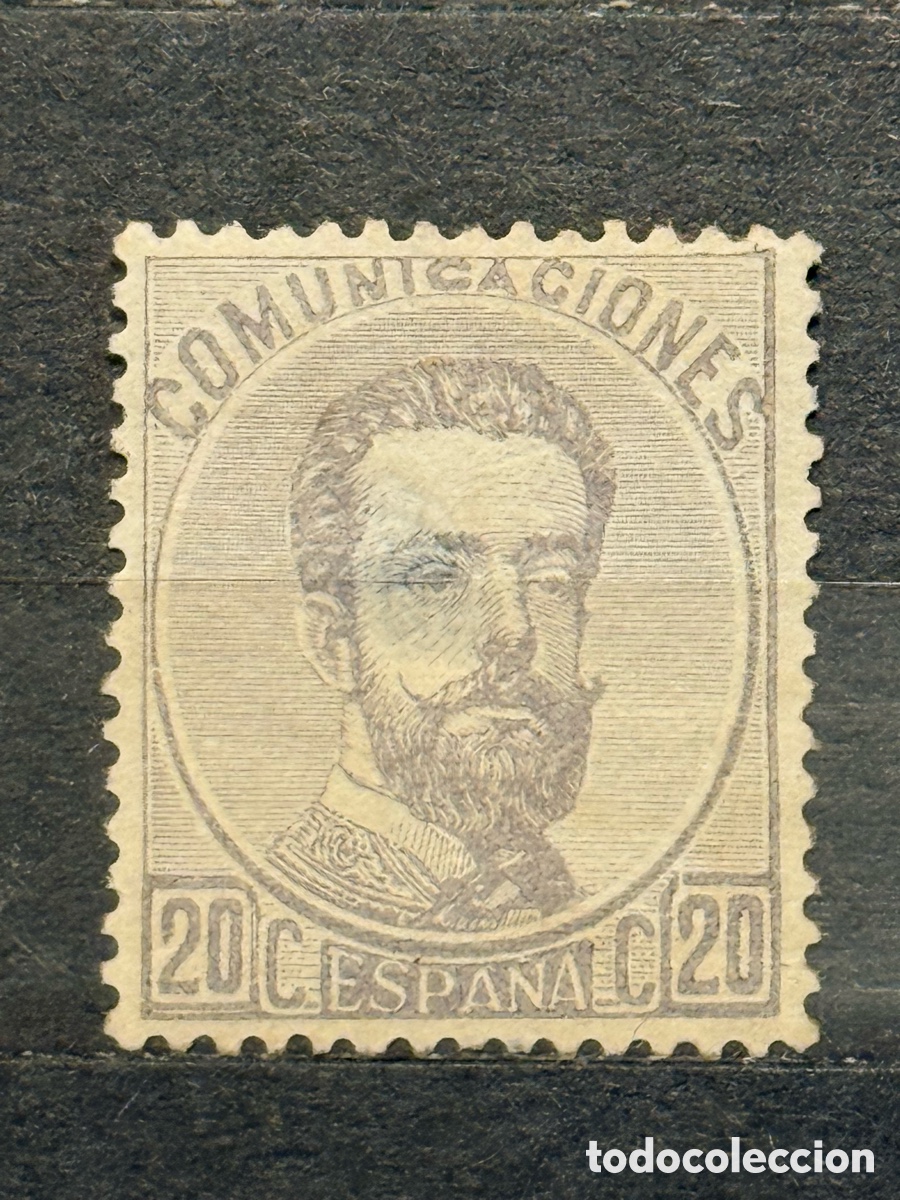 Sellos: Espa&ntilde;a. 1872. Amadeo de Saboya. Edifil 123. Nuevo