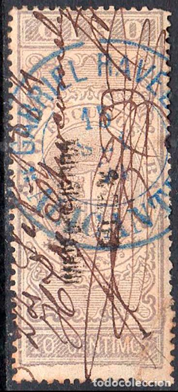 Sellos: Espa&ntilde;a - Fiscales - Giro - Alemany o 69 - 1874 - Sobrecargado - Alicante