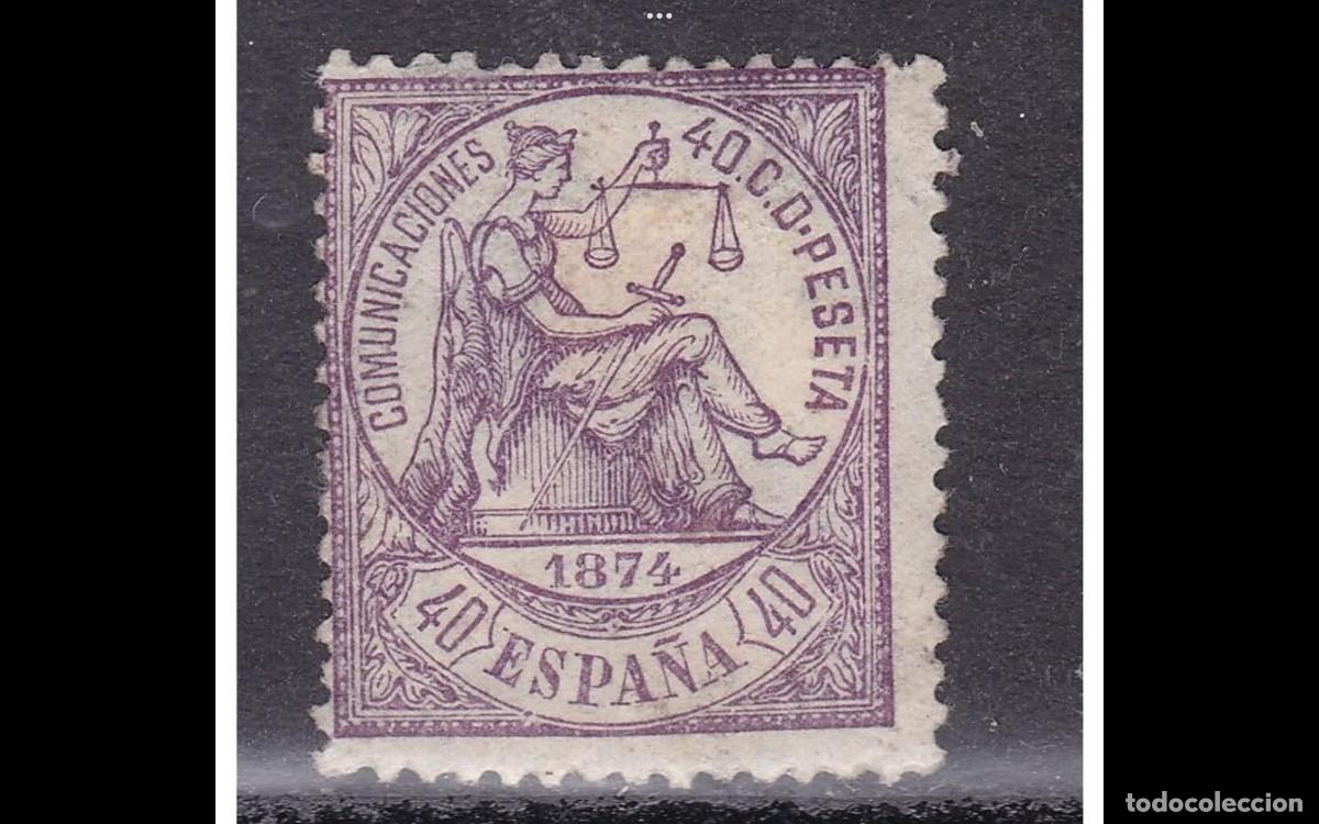 Stamps: ESPA&Ntilde;A - 1874 - I REPUBLICA - EDIFIL 148 - COLOR VIVO - MH* - NUEVO - VALOR CAT. 600&euro;