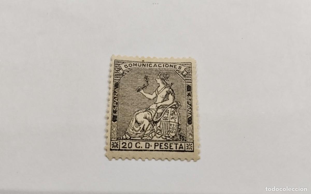 Timbres: ESPA&Ntilde;A - 1873 - I REPUBLICA - EDIFIL 134 - LUJO - CENTRADO - MH* - NUEVO