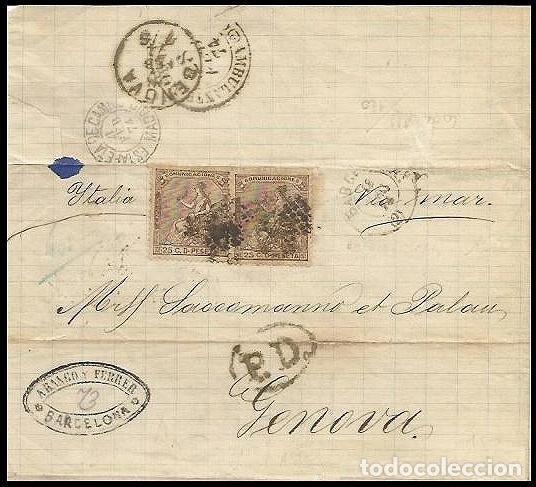 Timbres: CARTA EDIFIL 135 CORREO MARITIMO