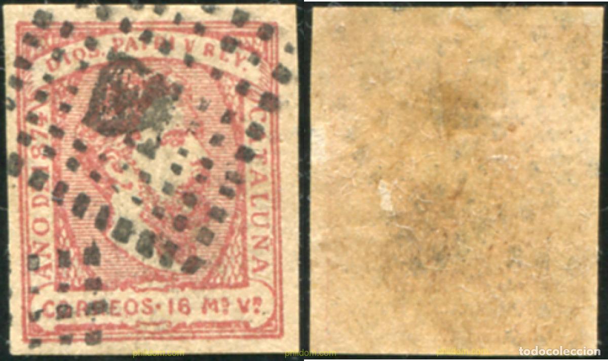 Sellos: 788085 USED ESPA&Ntilde;A 1874 CARLOS VII