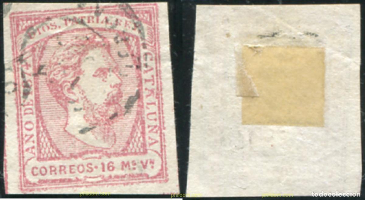 Sellos: 788088 USED ESPA&Ntilde;A 1874 CARLOS VII