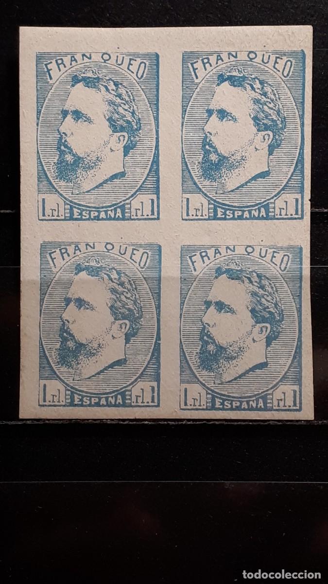 Sellos: ESPA&Ntilde;A. A&Ntilde;O 1873.**. EDIFIL 156A. FALSO.