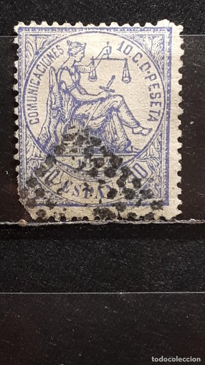Sellos: ESPA&Ntilde;A. A&Ntilde;O 1874. &deg;. EDIFIL 145.