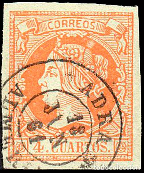 Sellos: Almer&iacute;a - Edi o 52 - 4 cuartos - Mat Fech. Tp. II &rdquo;Adra&rdquo;