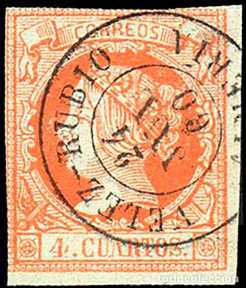 Sellos: Almer&iacute;a - Edi o 52 - 4 cuartos - Mat Fech. Tp. II &rdquo;V&eacute;lez Rubio&rdquo;
