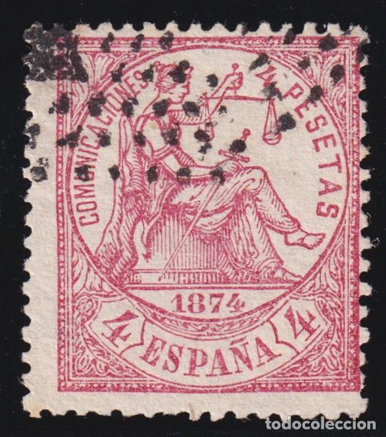 Sellos: ESPA&Ntilde;A ALEGORIA DE LA JUSTICIA N&ordm; 151 - A&Ntilde;O 1874 - PRECIO EN CATALOGO 820 EUROS
