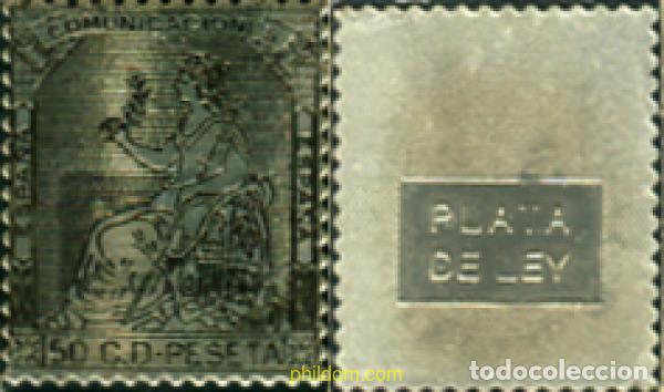 Sellos: 350964 MNH ESPA&Ntilde;A 1873 CORONA MURAL Y ALEGORIA A LA REPUBLICA