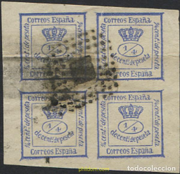 Sellos: 254334 USED ESPA&Ntilde;A 1872 MOTIVOS VARIOS