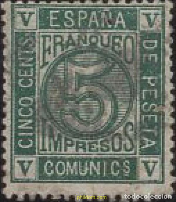 Sellos: 652806 USED ESPA&Ntilde;A 1872 MOTIVOS VARIOS