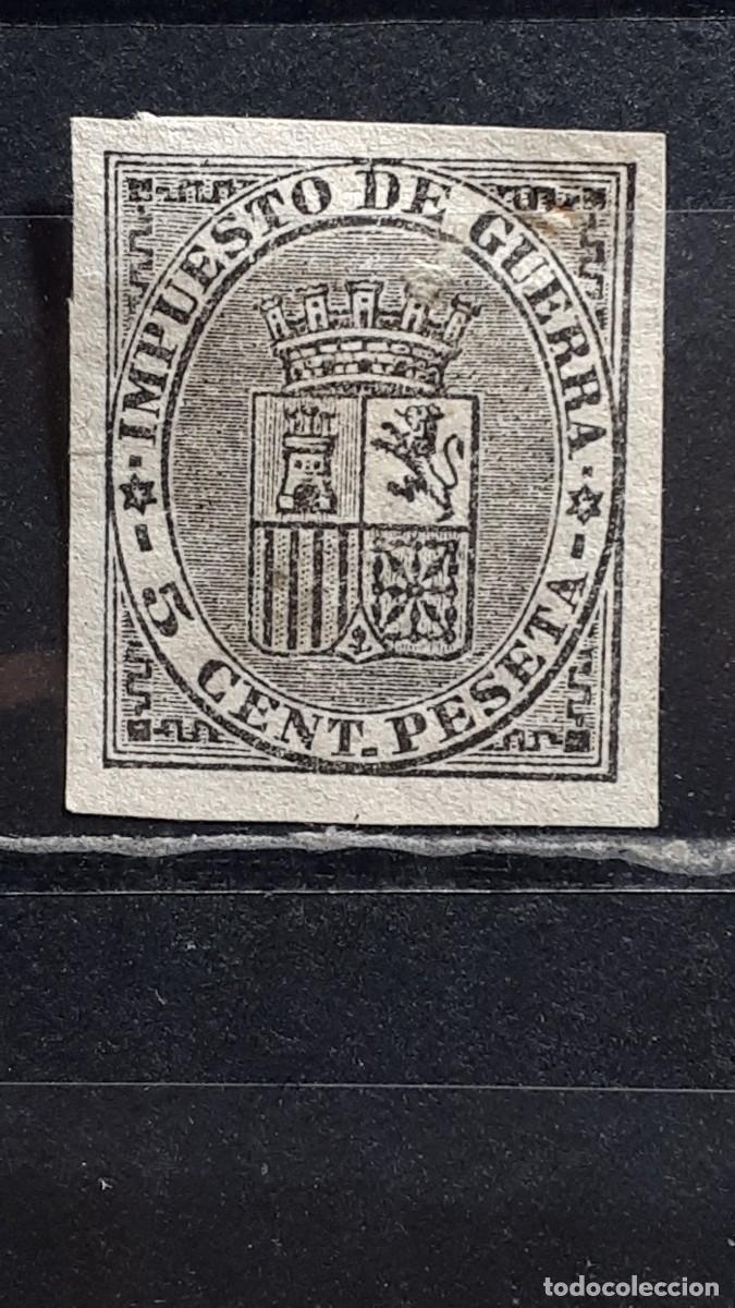 Sellos: ESPA&Ntilde;A. A&Ntilde;O 1874. (*). Edifil 141. S.D.