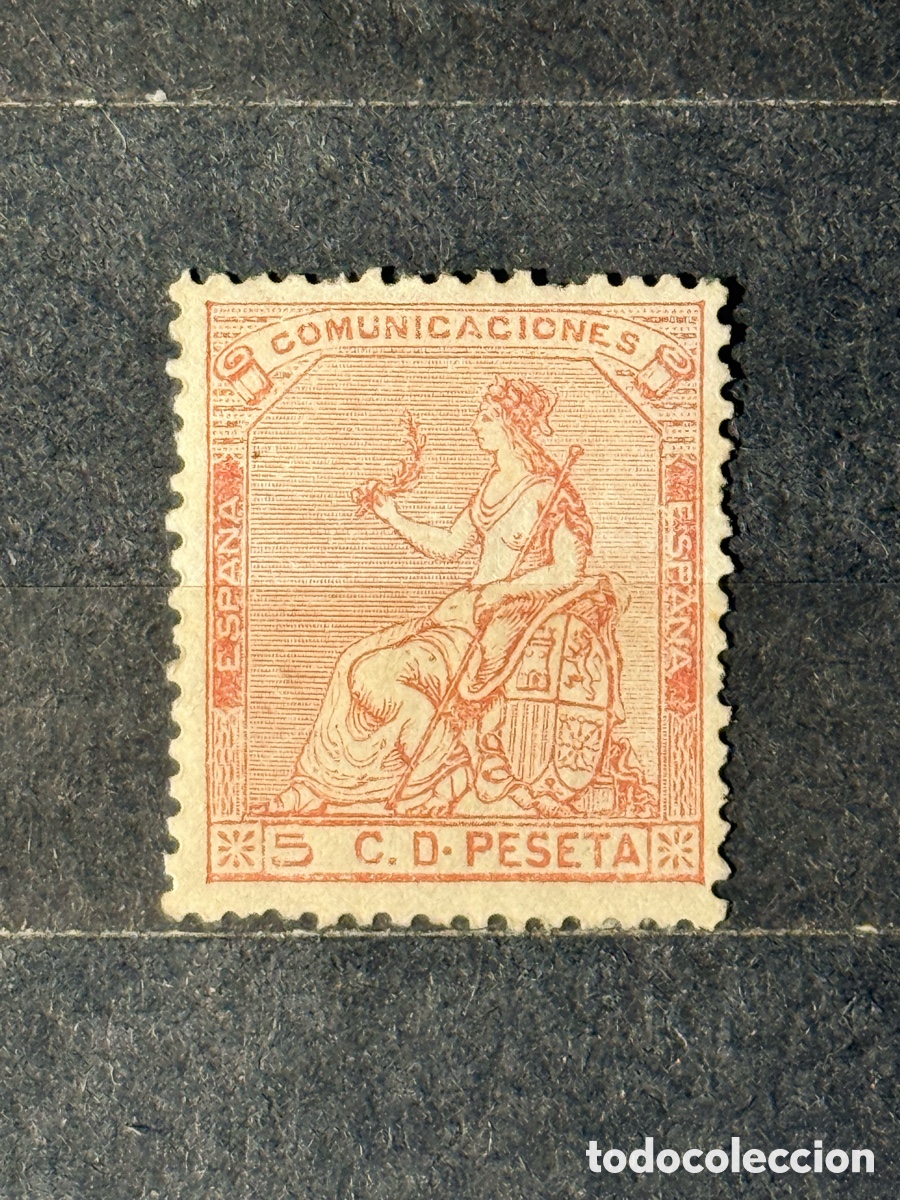 Sellos: Espa&ntilde;a. 1873. I Rep&uacute;blica. Edifil 132. Nuevo *