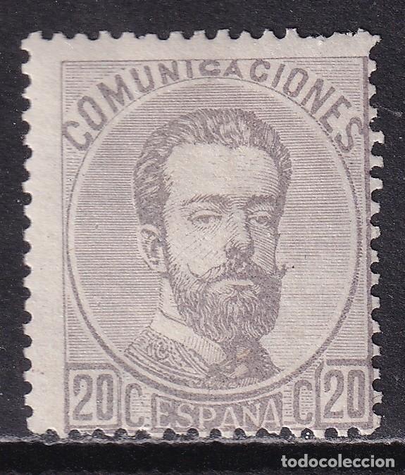Sellos: 1872 AMADEO 20 CTS NUEVO*. FIRMADO