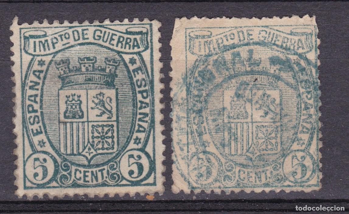 Sellos: AA11- Cl&aacute;sicos Edifil 154. Nuevo ** + Usado Raro Matasellos --CONTITUCIONAL-- SAN ---FERNANDO?