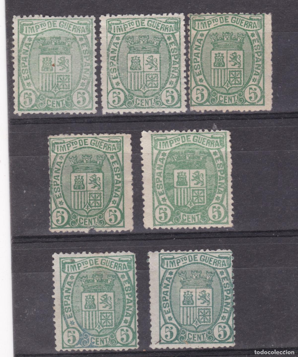 Sellos: AA21-Cl&aacute;sicos Edifil 154 x 7 Sellos Nuevos **/*