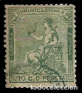 Sellos: EDIFIL 133 VARIEDAD E_SP. A&Ntilde;A