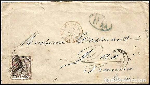 Stamps: CARTA EDIFIL 136 DEFECTO DE IMPRESION